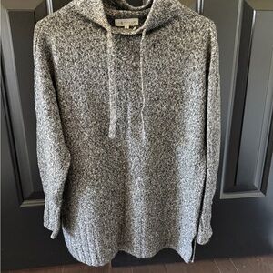 Lou & Grey Gray Cowl Neck Sweater